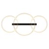 Globo Fletcher plafón LED de 3 aros moderno 3000K 4700 lm 40W para salón y comedor