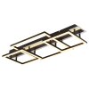 Globo Estrada Plafón LED moderno rectangular alargado para salón y cocina