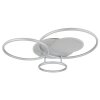 Globo Johnson plafón LED de aros redondos con mando a distancia 40W 4200lm 2700-6500K
