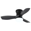 Globo Irwin ventilador de techo con luz LED, moderno, con mando a distancia