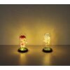 Globo Rosalina lámpara decorativa de mesa LED rosa bajo cúpula, 20 LEDs 2900 K 4 W