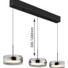 Globo Livion lámpara colgante LED redonda 85 cm moderna comedor pasillo
