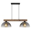 NOWA Romy lámpara colgante de techo para comedor y cocina, 2 luces E27 60 W