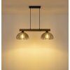NOWA Romy lámpara colgante de techo para comedor y cocina, 2 luces E27 60 W