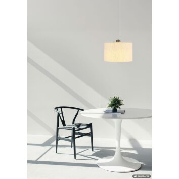 NOWA Thea lámpara colgante redonda LED Ø 35 cm 3000 K 1000 lm 8 W para comedor y salón