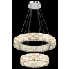 Globo Lidia lámpara colgante LED de aro Ø 61 cm 2700-6000 K 5668 lm 55 W