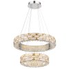 Globo Lidia lámpara colgante LED de aro Ø 61 cm 2700-6000 K 5668 lm 55 W
