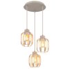 Globo Arlen lámpara colgante de 3 luces, redonda, ø 38 cm, estilo moderno retro