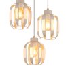 Globo Arlen lámpara colgante de 3 luces, redonda, ø 38 cm, estilo moderno retro