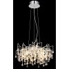 Globo Maxine lámpara colgante araña candelabro moderna de 10 luces G9 ø 60 cm
