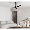 Globo Ferro ventilador de techo moderno de 3 aspas, diseño alargado para salón y comedor