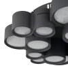 Globo Darla plafón LED de techo redondo moderno para salón 45 cm 2900 lm 3000 K 28 W
