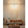 Globo Rubio lámpara de techo LED plafón de aros ovalados moderna 9750 lm 3000 K