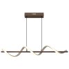 Globo Spiro lámpara colgante lineal LED 80 cm para comedor 3000 K 2510 lm