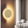 Globo Rojas aplique de pared LED circular moderna de diseño para salón y pasillo