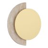Globo Rojas aplique de pared LED circular moderna de diseño para salón y pasillo