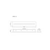 Globo Rojas Aplique mural LED moderno angular para interior 3000K 2414 lm