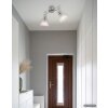 NOWA Daytona plafón de techo angular de 2 luces E14 para pasillo y salón moderno