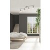 NOWA Daytona plafón de techo moderno alargado 4 luces, lámpara de techo para salón y comedor