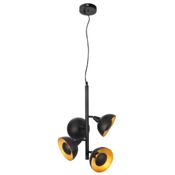 NOWA Satellite lámpara colgante moderna de techo, 4 luces E14, 30 cm, para comedor
