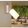 Globo Rowena spot de pared moderno con casquillo E27 y pantalla cilíndrica