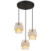 Globo Daren lámpara colgante para comedor de 3 luces, moderna, para salón y cocina