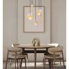 Globo Daren lámpara colgante moderna redonda de 3 luces Ø 47 cm