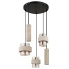 Globo Daren lámpara colgante moderna redonda de 3 luces Ø 47 cm