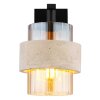 Globo Daren aplique de pared angular moderno E27 40 W para comedor, salón y pasillo