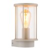 Globo Gracey aplique de pared exterior E27 60 W moderno angular decorativo para fachada