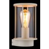 Globo Gracey aplique de pared exterior E27 60 W moderno angular decorativo para fachada