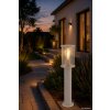 Globo Gracey baliza exterior redonda para garaje y zona exterior, casquillo E27, 60 W