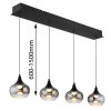 Globo Lui lámpara colgante LED para comedor y cocina 90 cm 3000 K 3600 lm 32 W