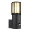 Globo Mervin aplique exterior con sensor de movimiento LED de pared moderno