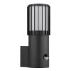 Globo Mervin aplique exterior con sensor de movimiento LED de pared moderno