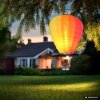 Globo HELUBA farol solar colgante globo aerostático LED moderno para jardín