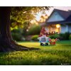 Globo SOZWE Gnomo de jardín lámpara solar LED exterior 3000K 6W con interruptor