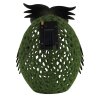 Globo figura solar búho decorativa LED con interruptor para jardín exterior 6W 3000K