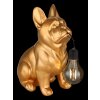 Globo DOGLI lámpara solar para caminos perro bulldog LED 3000 Kelvin 6 Watt