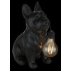 Globo DOGLI Lámpara solar de perro LED, figura decorativa exterior para jardín