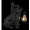 Globo DOGLI Lámpara solar de perro LED, figura decorativa exterior para jardín