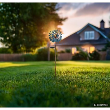 Globo ROSALI tulipán lámpara solar LED decorativa para jardín y caminos de exterior