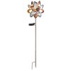 Globo ROSALI lámpara solar de jardín LED para caminos flor decorativa 6 W 3000 K
