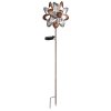 Globo ROSALI lámpara solar de jardín LED para caminos flor decorativa 6 W 3000 K