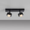 SCHÖNER WOHNEN-Kollektion KULU LED foco de techo de 2 luces orientable para salón