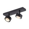 SCHÖNER WOHNEN-Kollektion KULU LED foco de techo de 2 luces orientable para salón