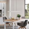 SCHÖNER WOHNEN ADRIANA ROUND lámpara colgante lineal de comedor LED 2 luces regulable