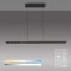 SCHÖNER WOHNEN-Kollektion ADRIANA ROUND lámpara colgante LED de altura regulable 160 cm