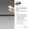 SCHÖNER WOHNEN-Kollektion ADRIANA ROUND lámpara colgante LED de altura regulable 160 cm