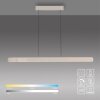 SCHÖNER WOHNEN-Kollektion ADRIANA ROUND LED lámpara colgante lineal, 2 luces